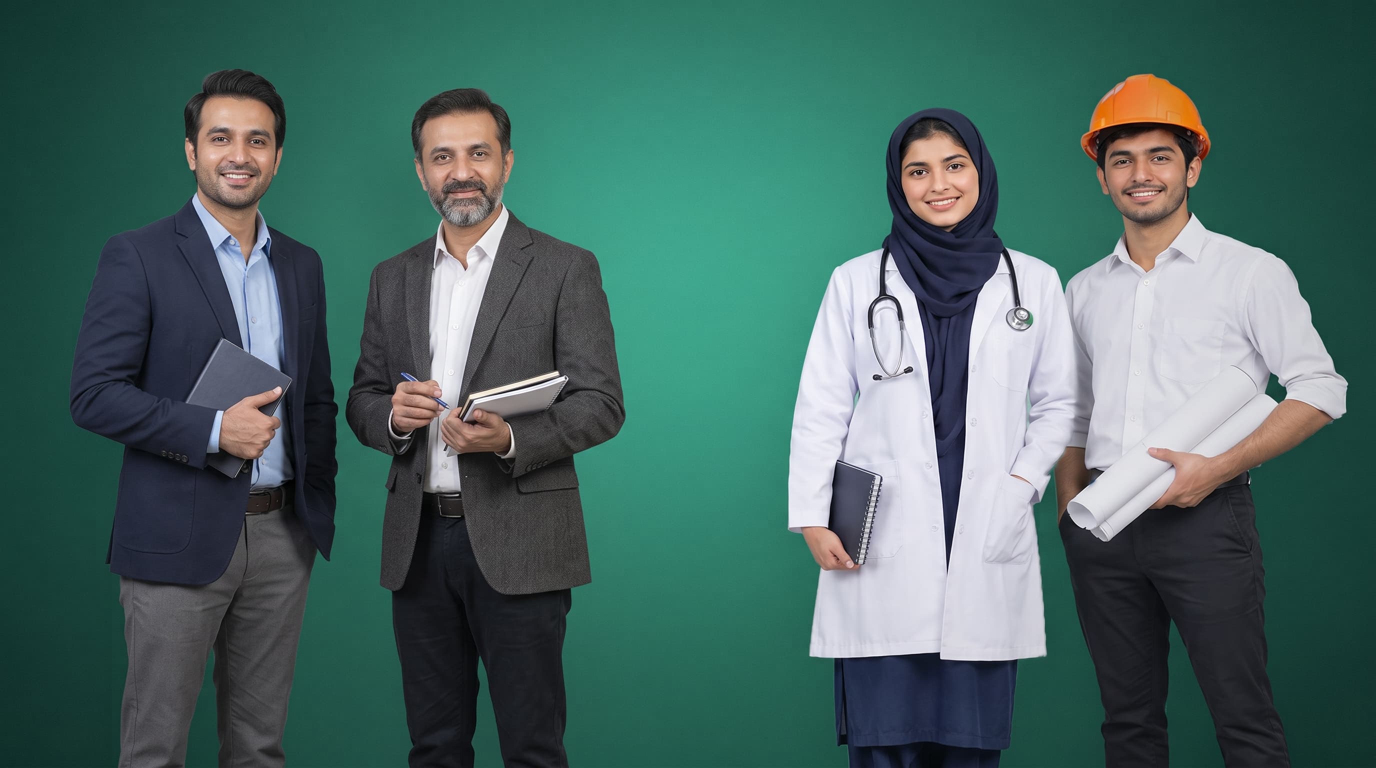 Zahanat professional teachers, with a medico and an engineer